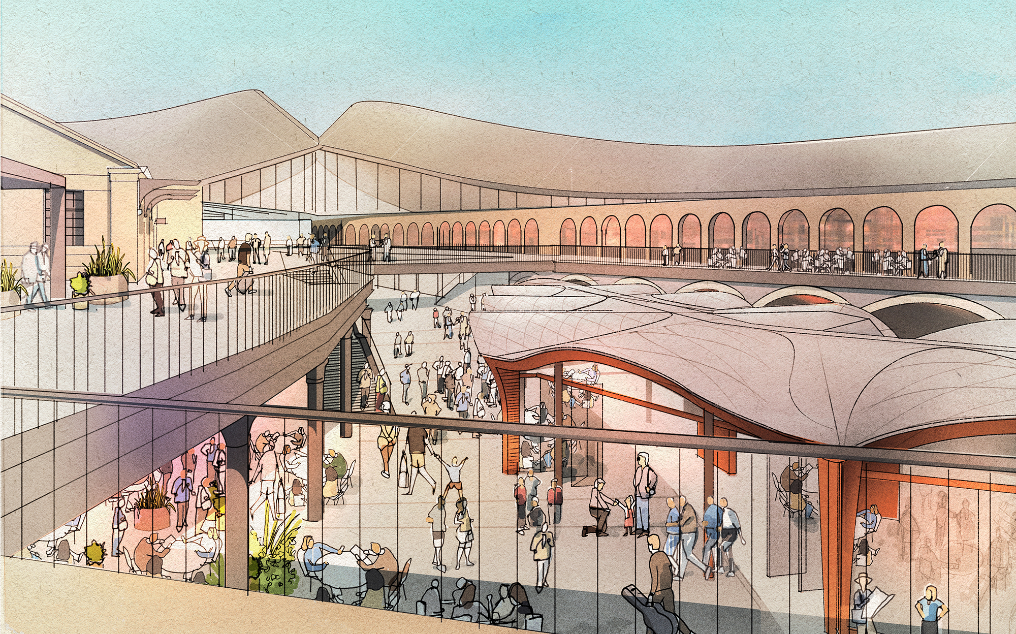 Coal Drops Yard Pavilion 01 (c) Fathom Architects